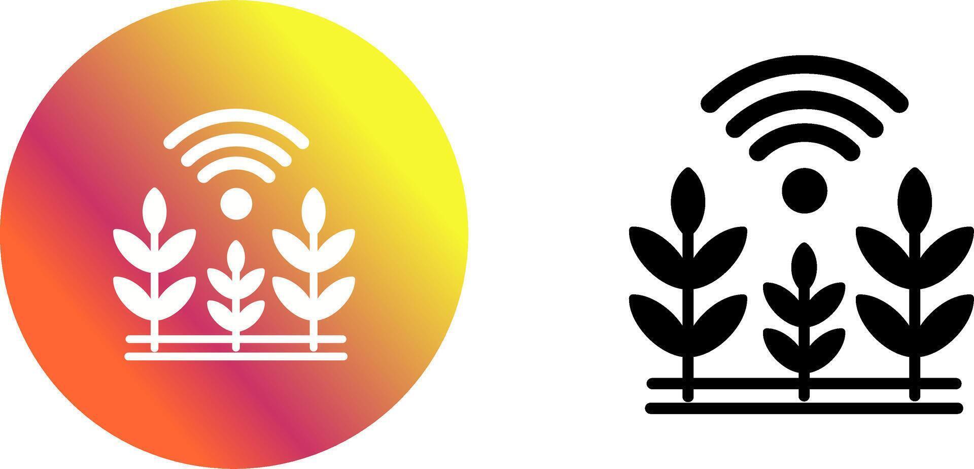 Wheat Icon Design vector