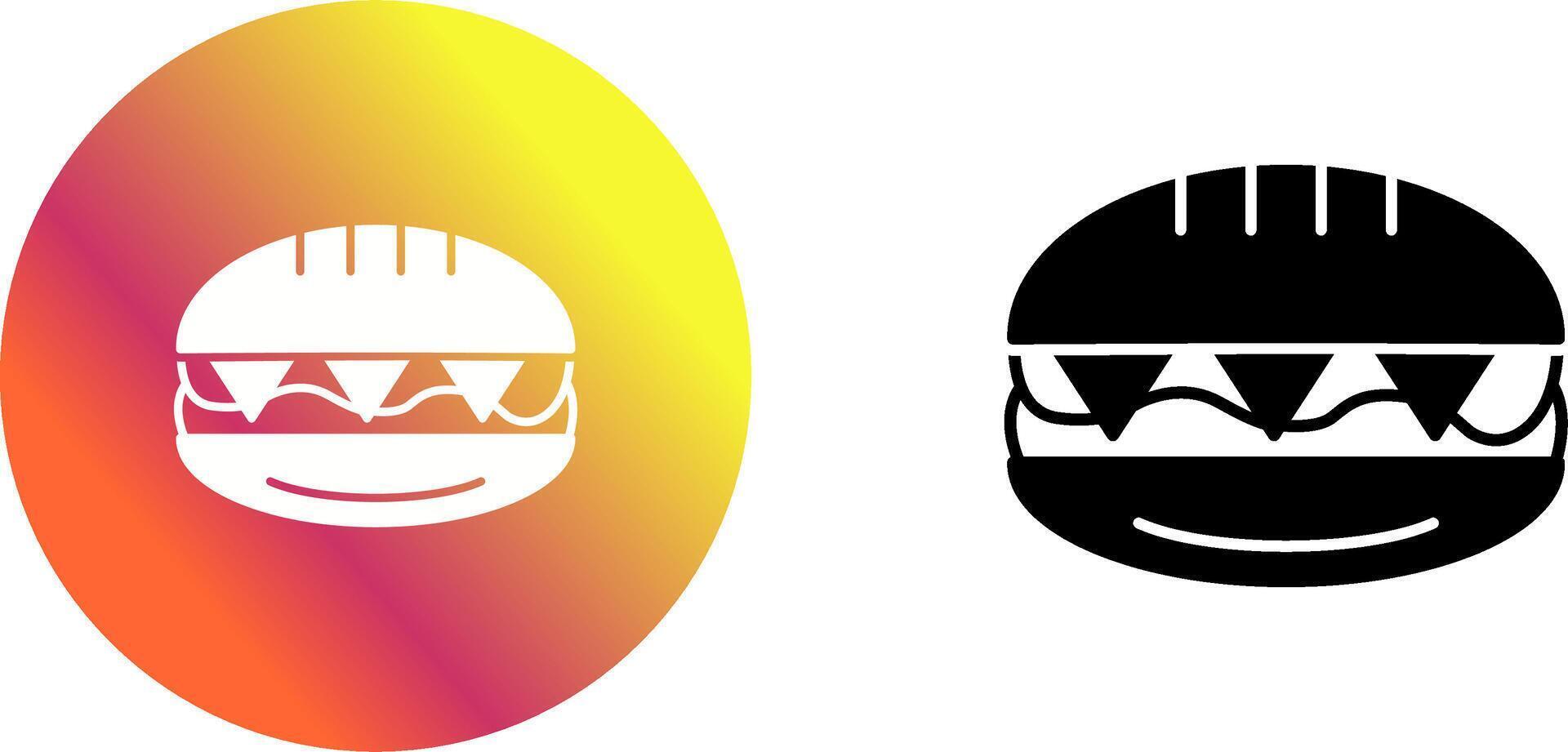 Sandwich Icon Design vector