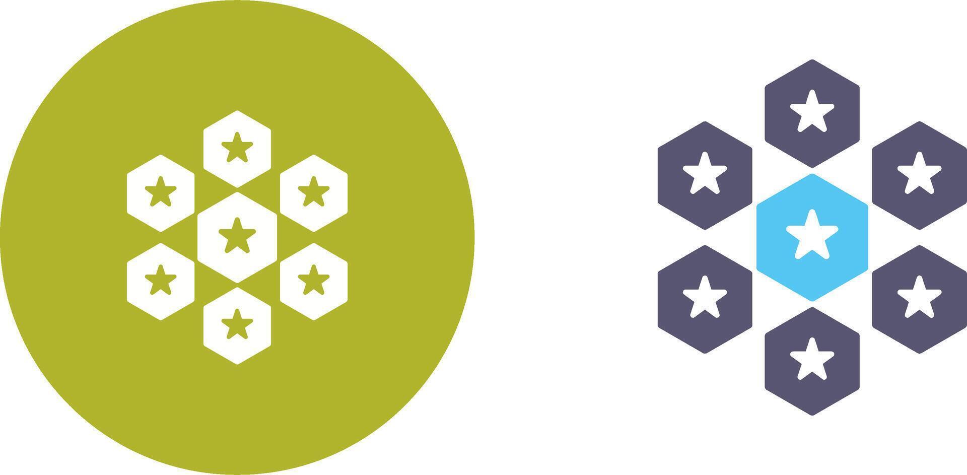 Unique Reputation Management Icon Design vector