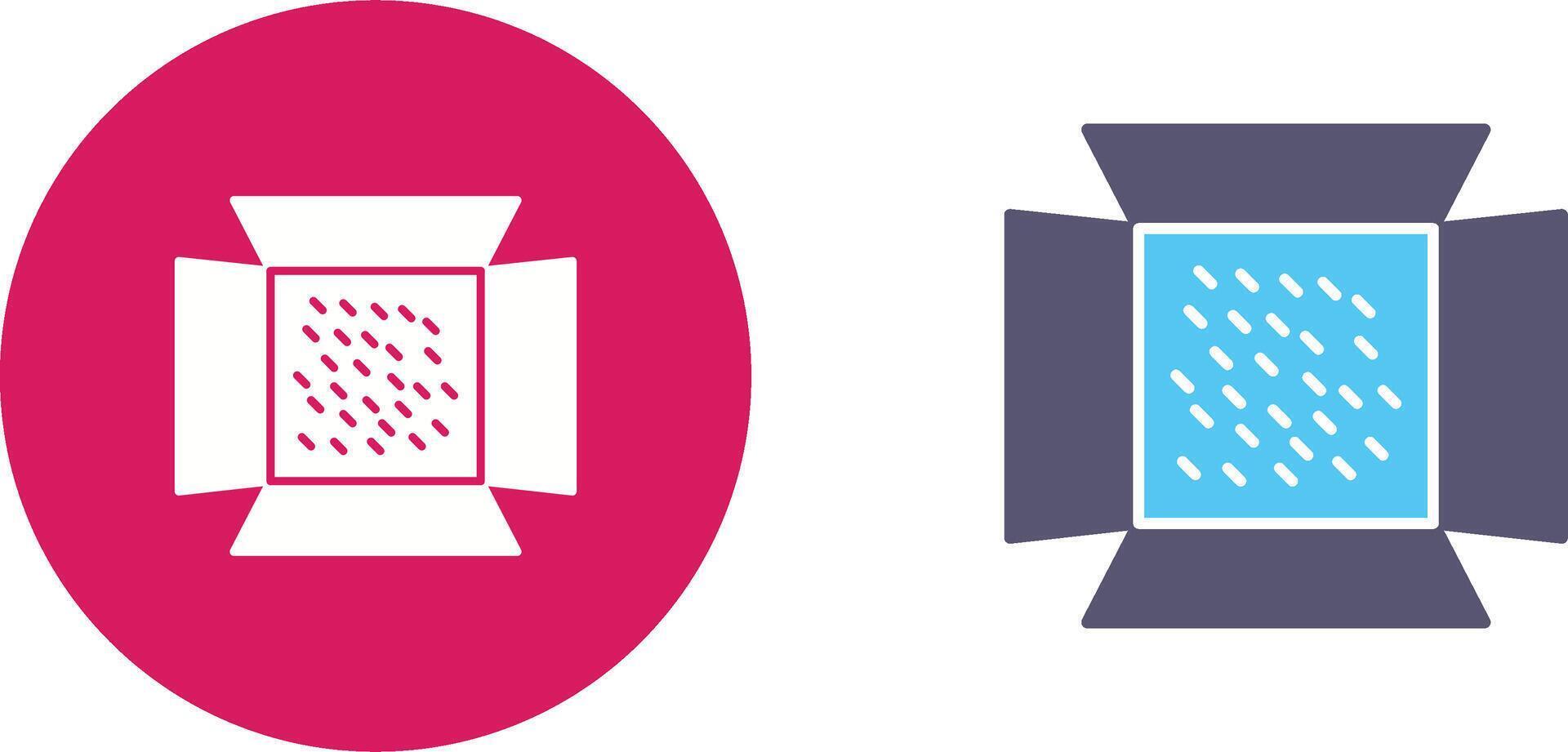 Unique Lights Icon Design vector