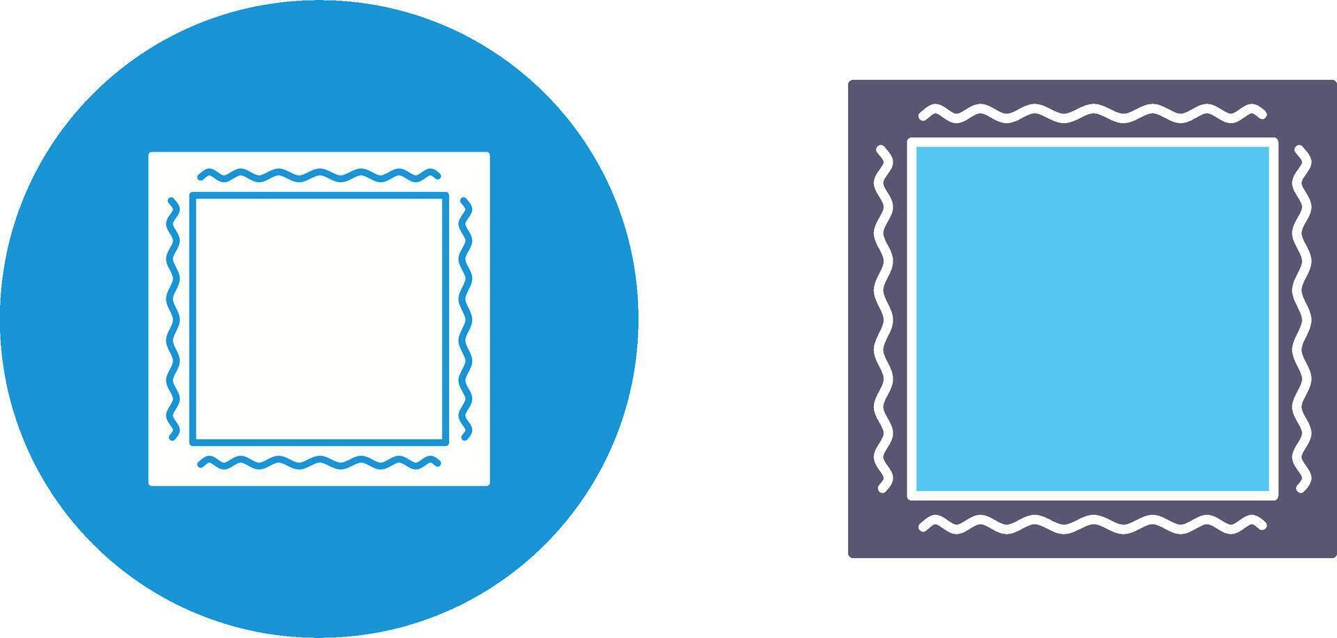 Unique Frame Icon Design vector