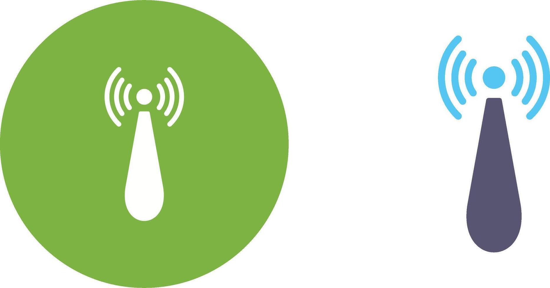 Non Ionizing Radiation Icon Design vector