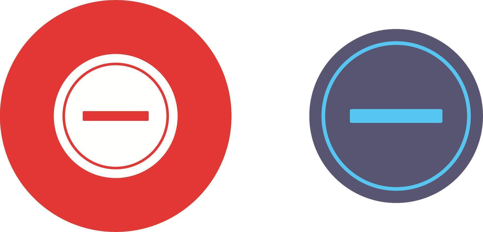 Entry Prohibited Icon Design vector