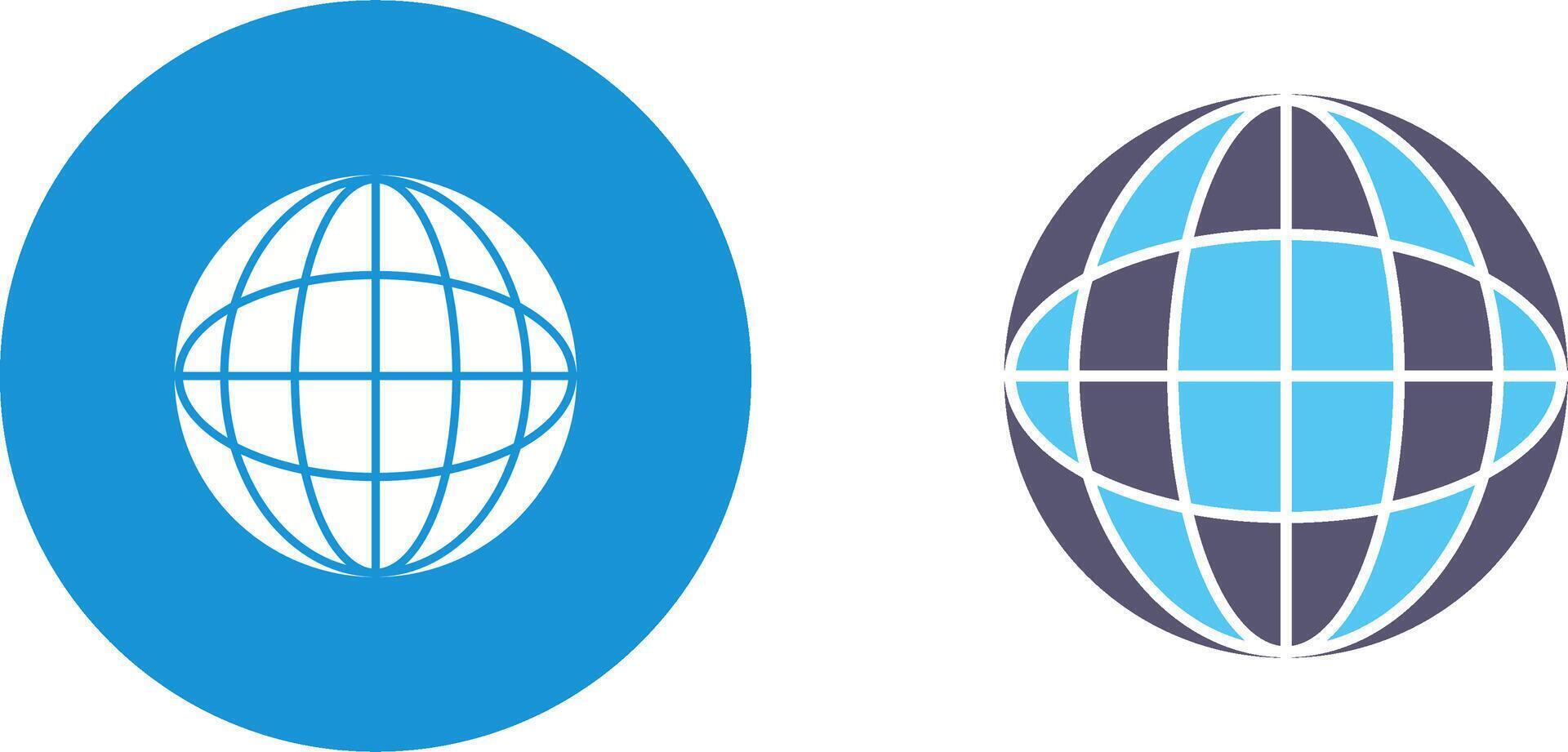 Globe Icon Design vector