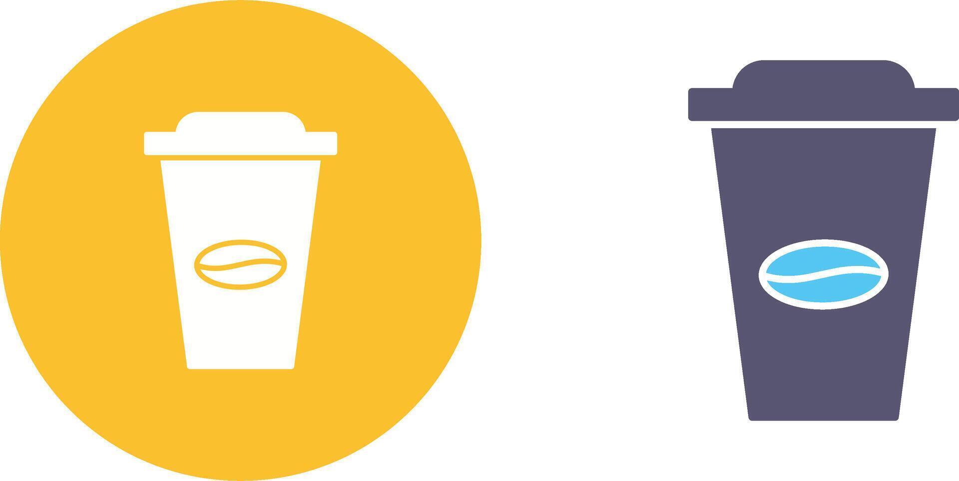 Coffee Cup Icon Design vector