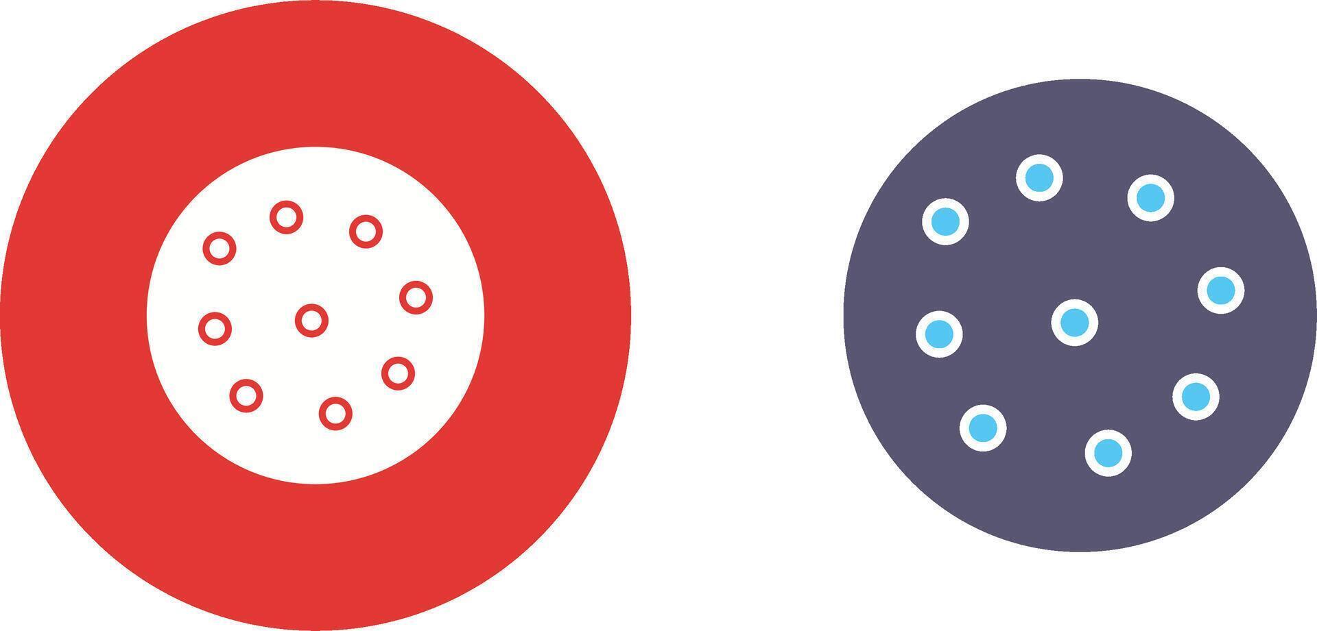Cookie Icon Design vector