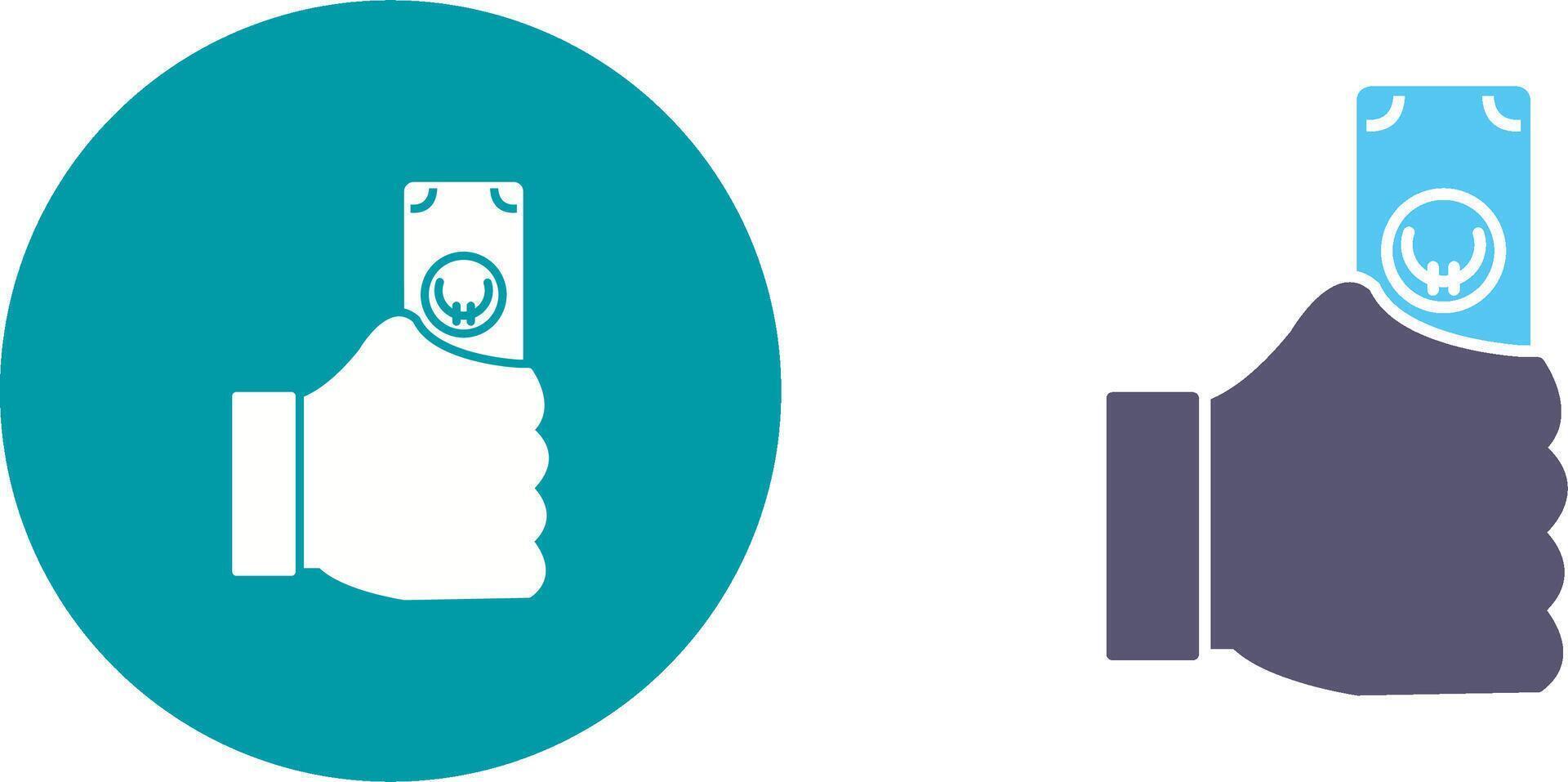 Unique Cash Icon Design vector