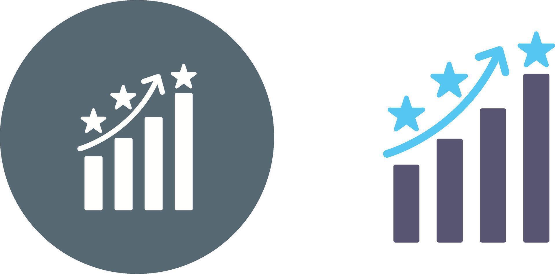 Unique Reputation Management Icon Design vector