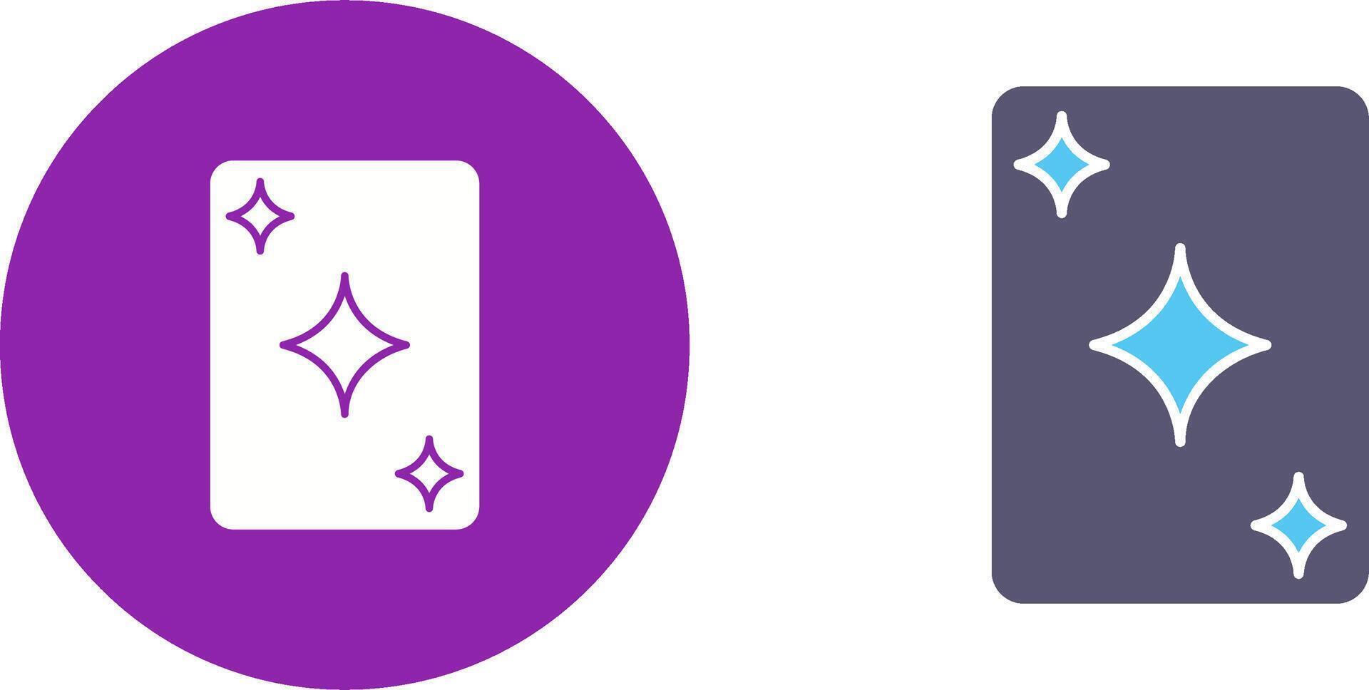 Unique Card Icon Design vector