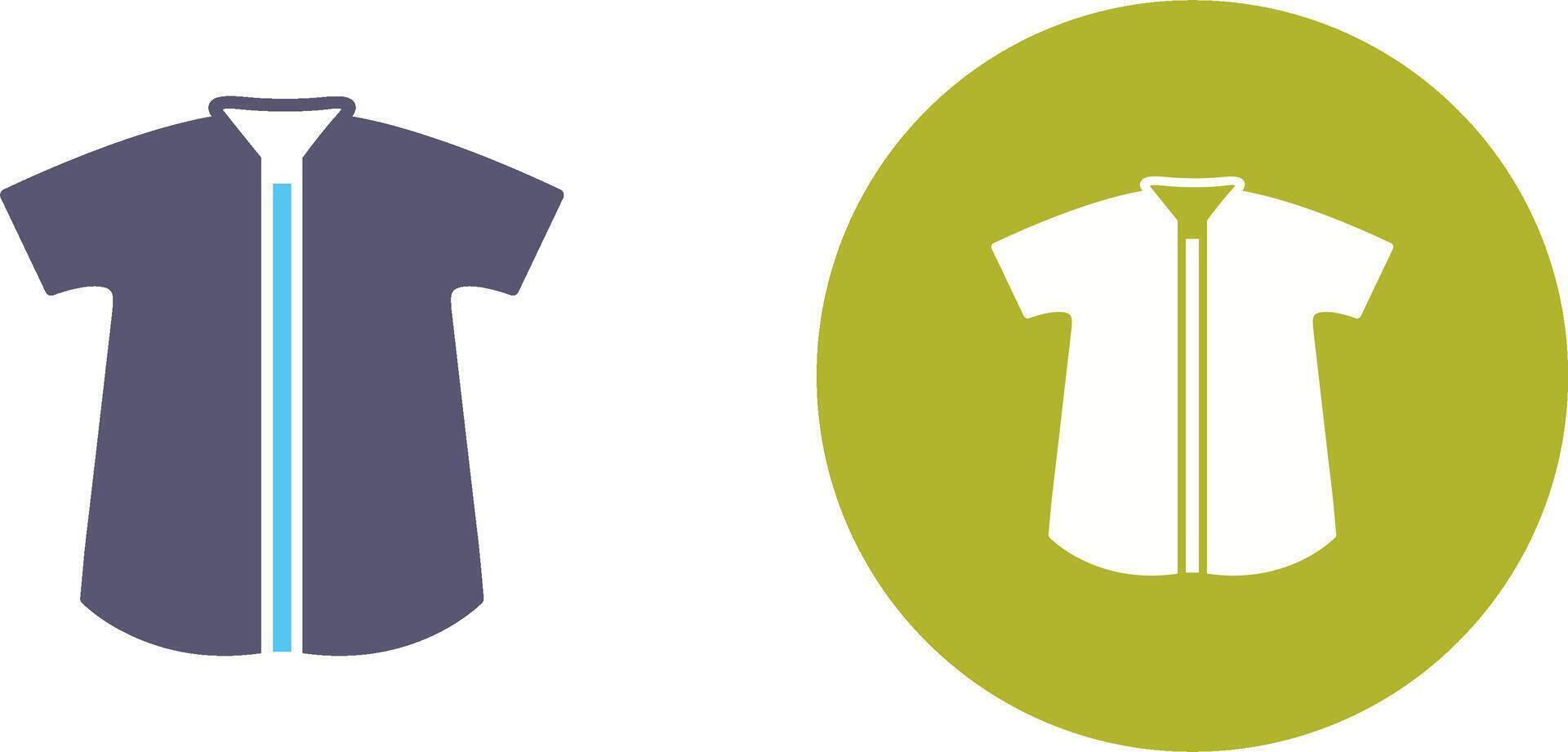 Check Shirt Icon Design vector