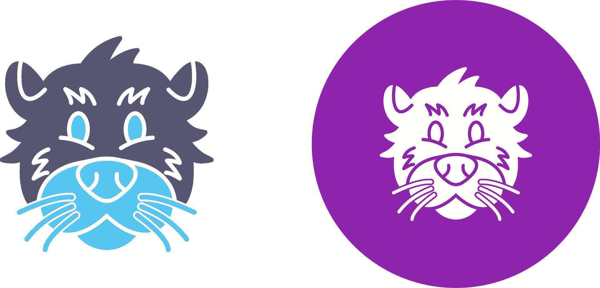 Otter Icon Design vector