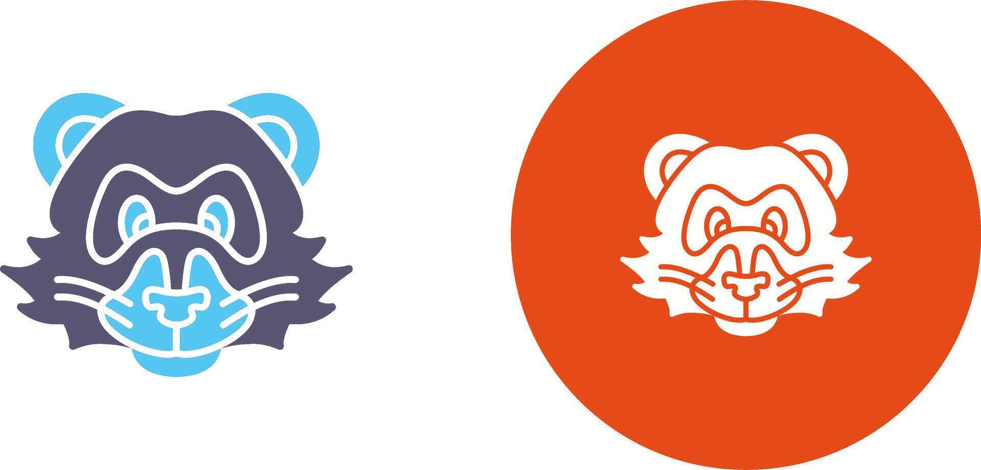Ferret Icon Design vector