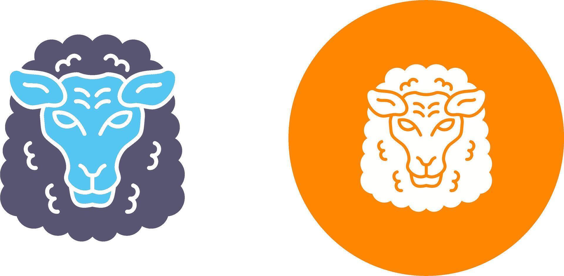Sheep Icon Design vector