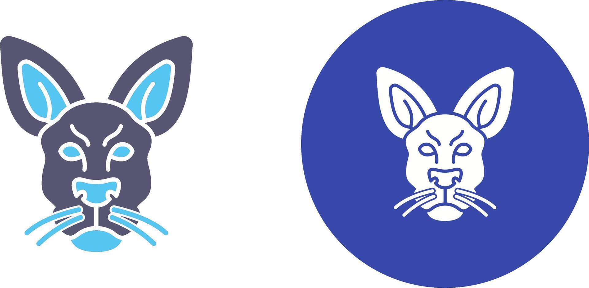 Kangaroo Icon Design vector