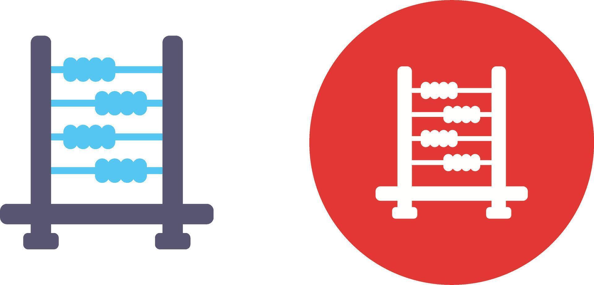 Abacus Icon Design vector