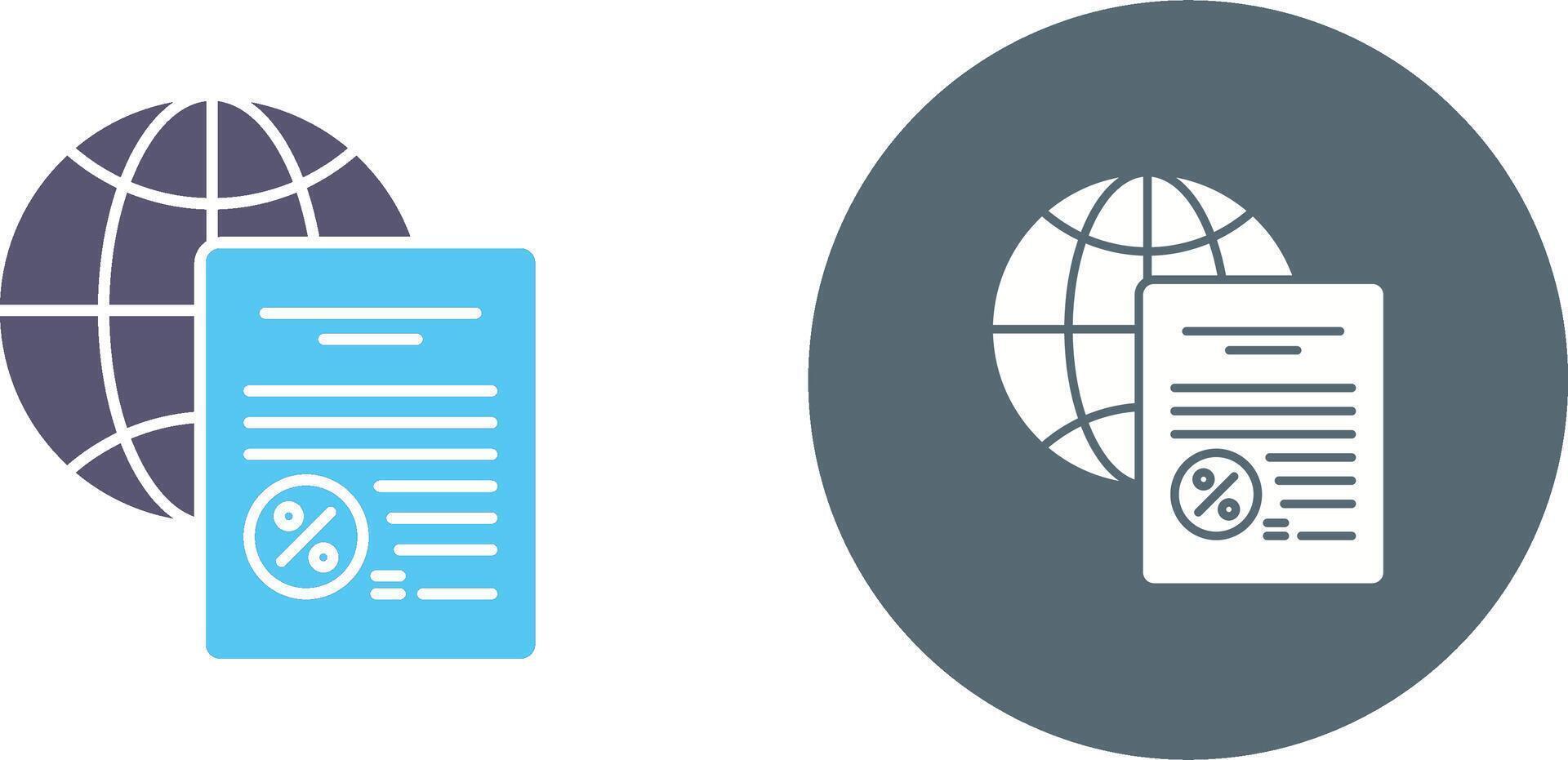 Global Icon Design vector