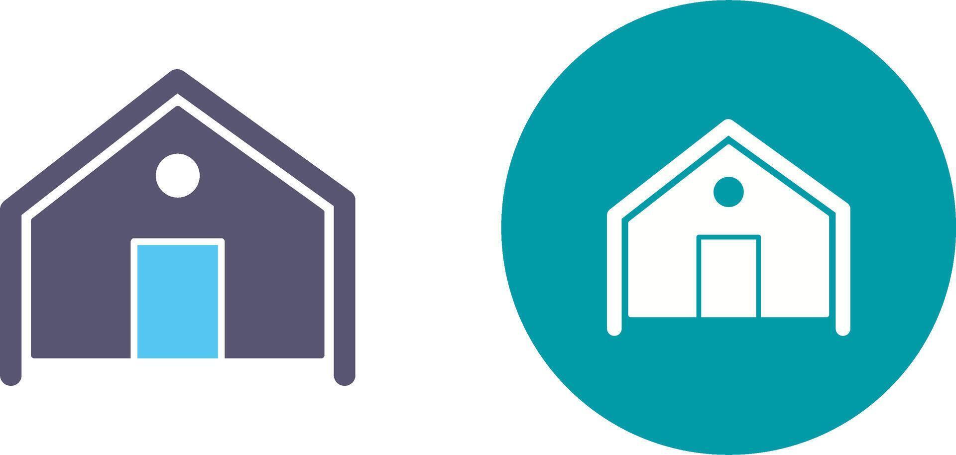 Tent Icon Design vector