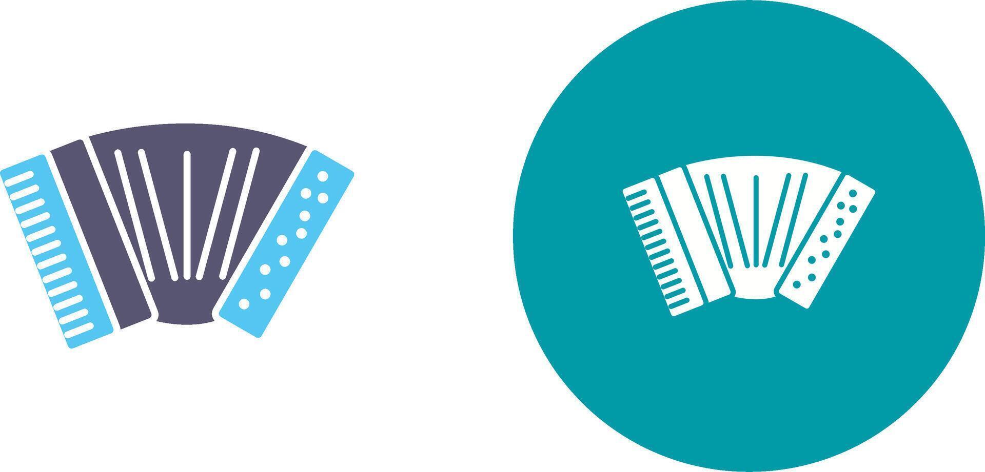 Accordion Icon Design vector