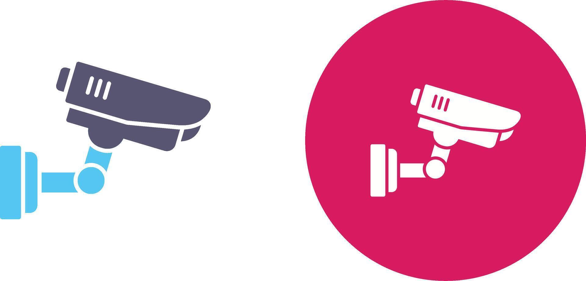 Security Camera Icon Design vector