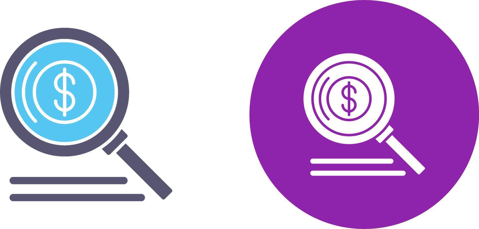 Search Icon Design vector
