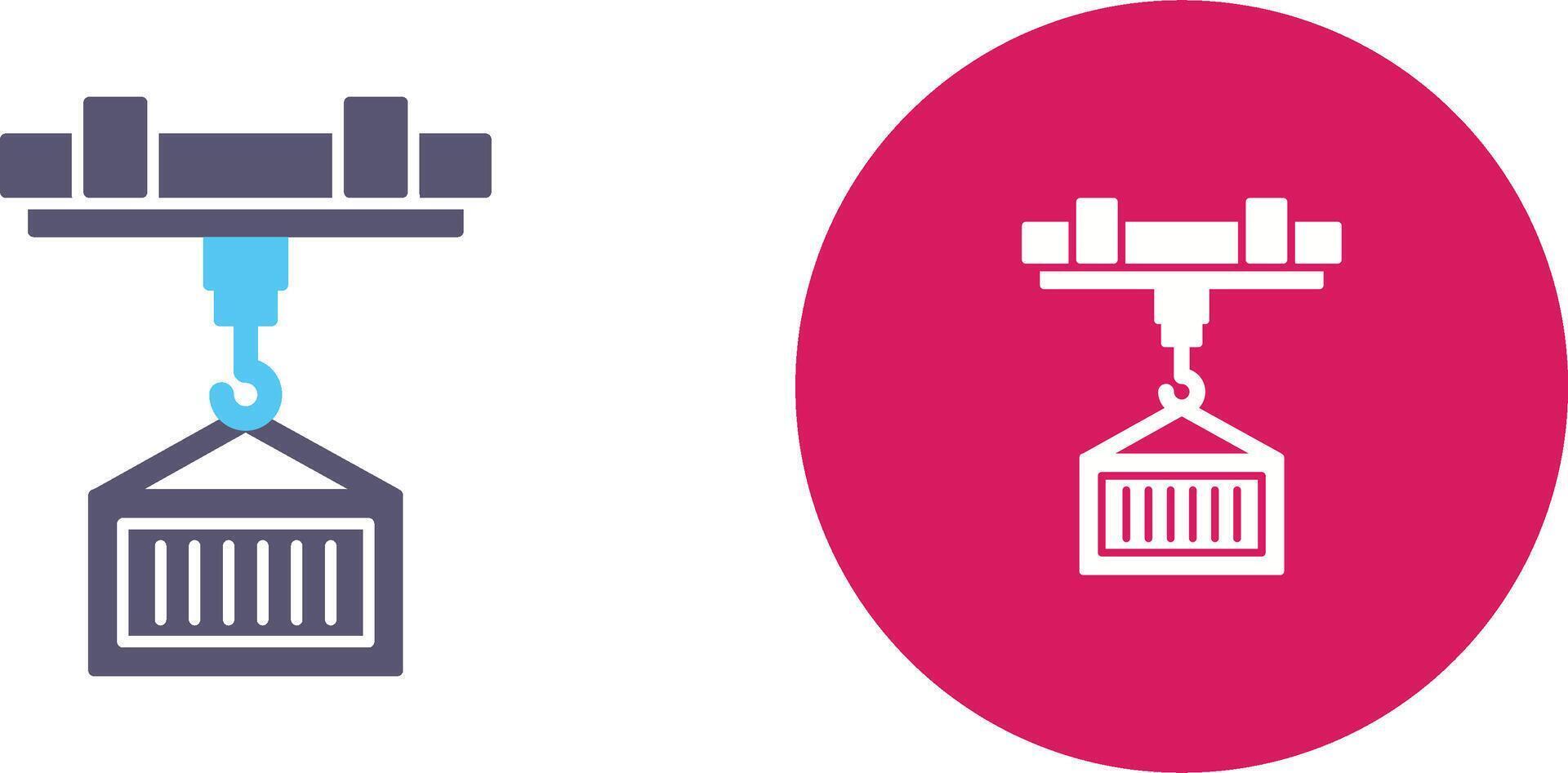 Crane Icon Design vector