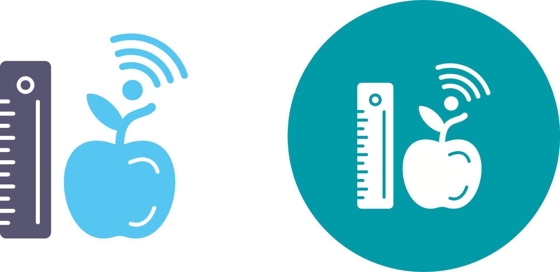 Measure Icon Design vector