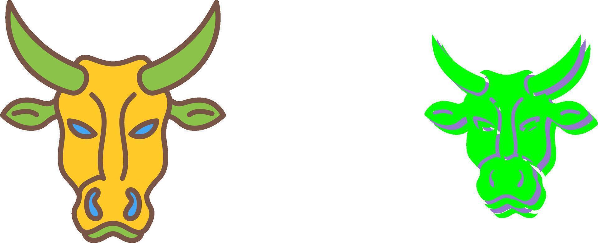 Cow Icon Design vector