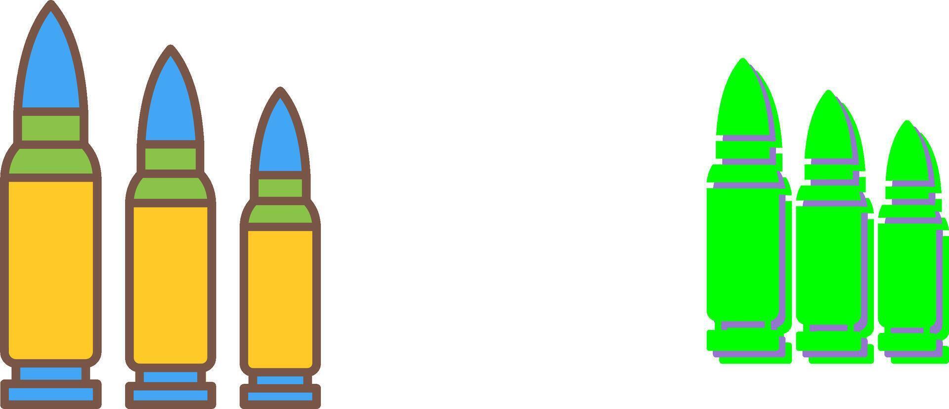 Bullets Icon Design vector