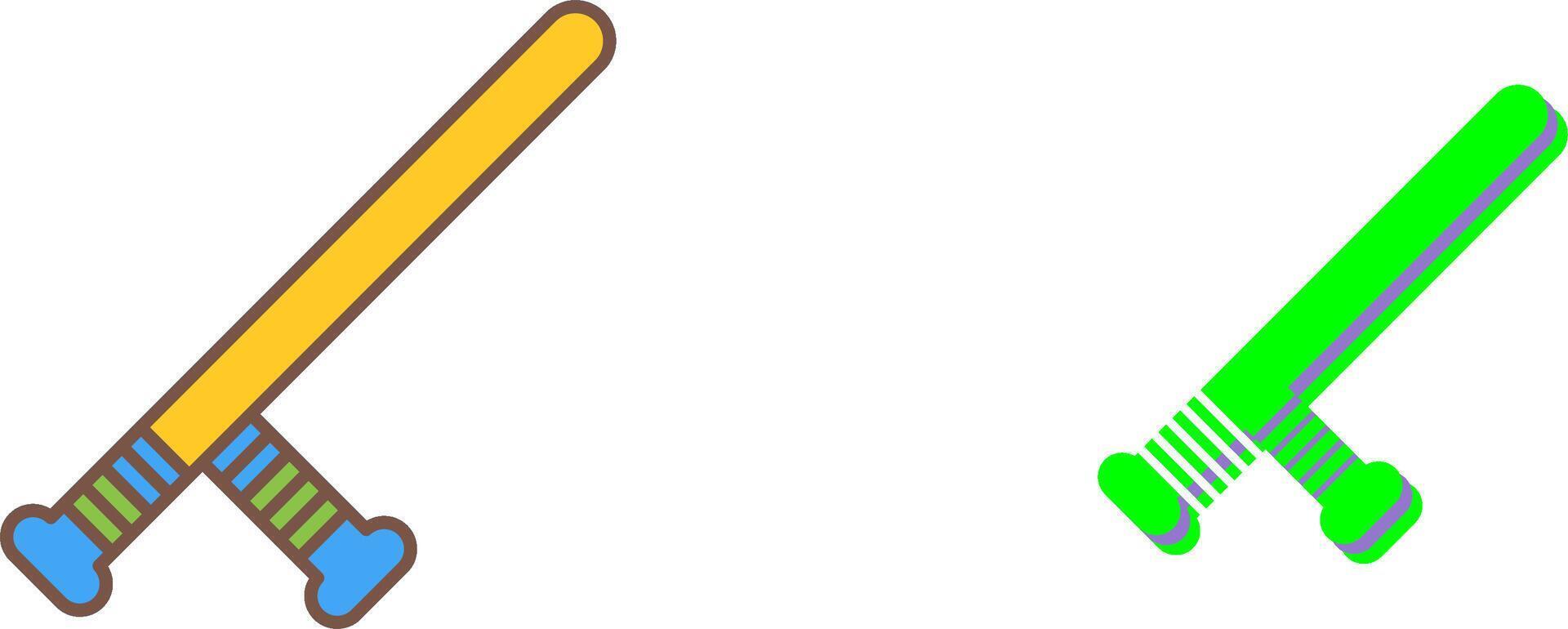 Baton Icon Design vector