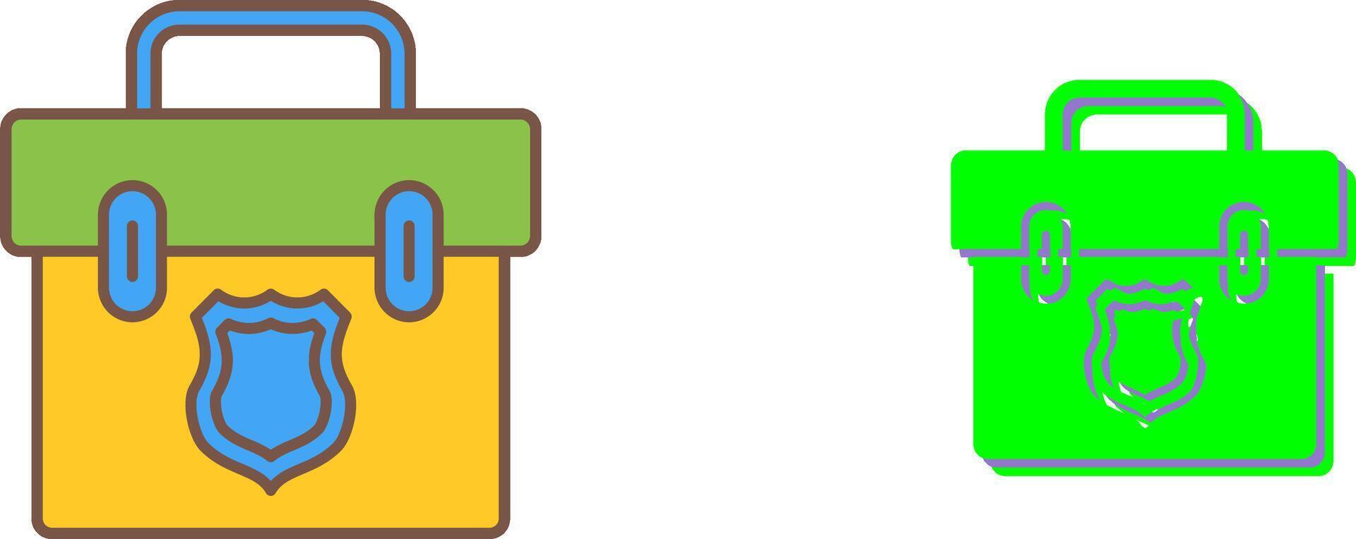 Suitcase Icon Design vector