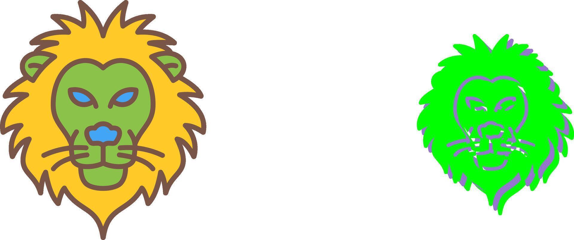 Lion Icon Design vector