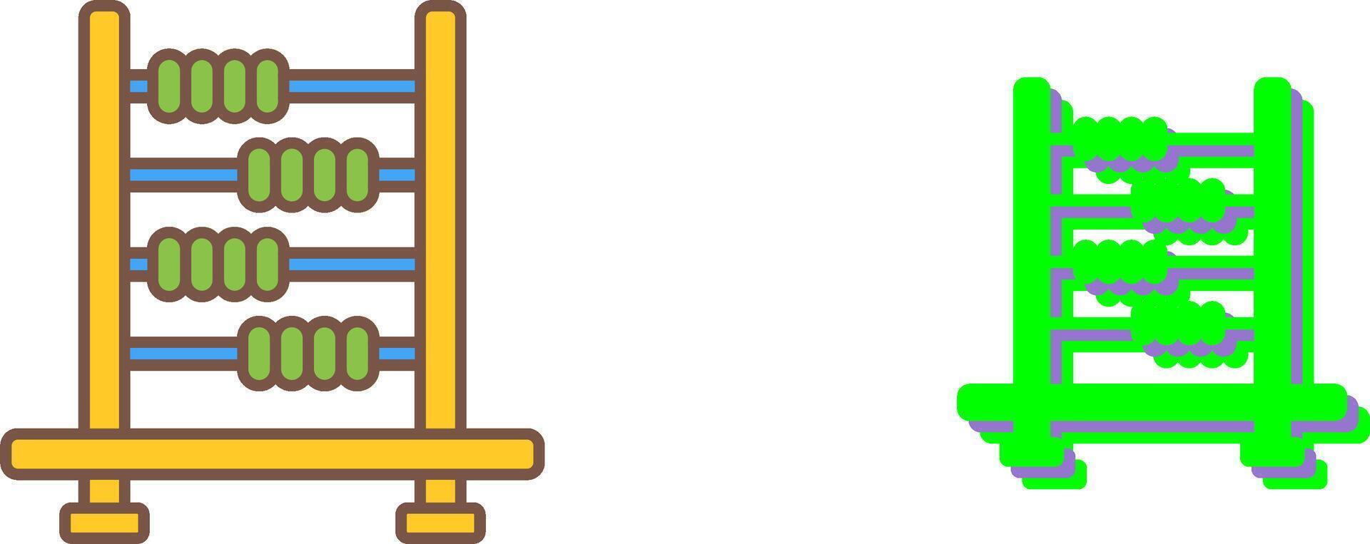 Abacus Icon Design vector