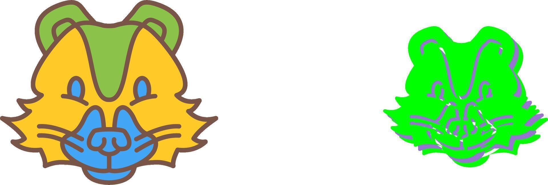 Skunk Icon Design vector