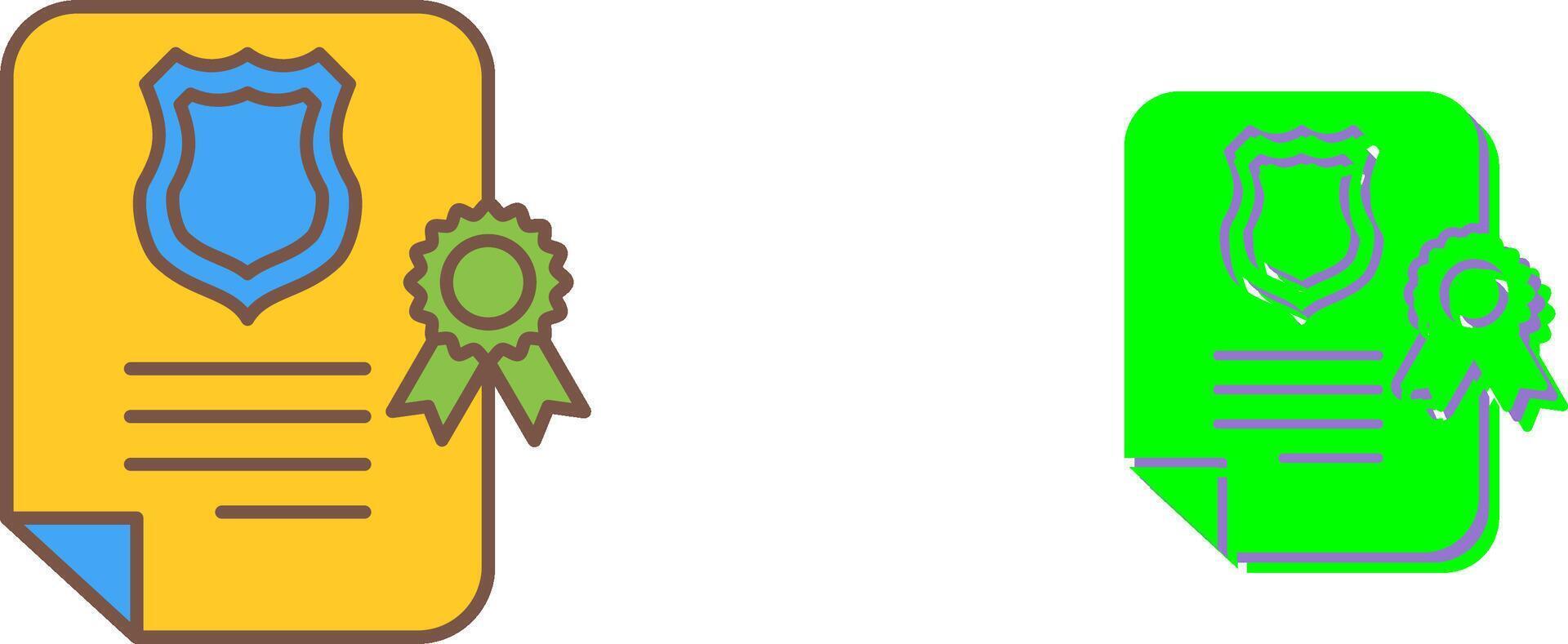 Document Icon Design vector