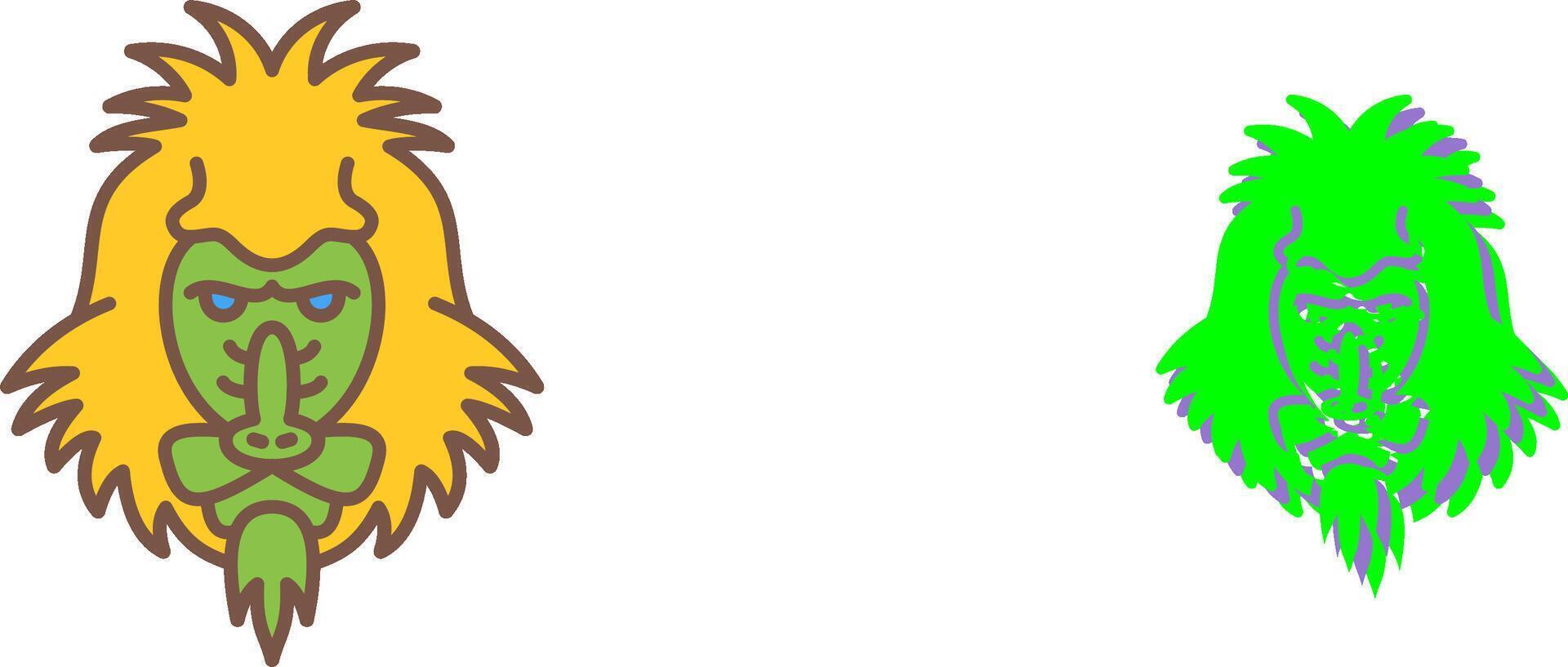 Mandrill Icon Design vector
