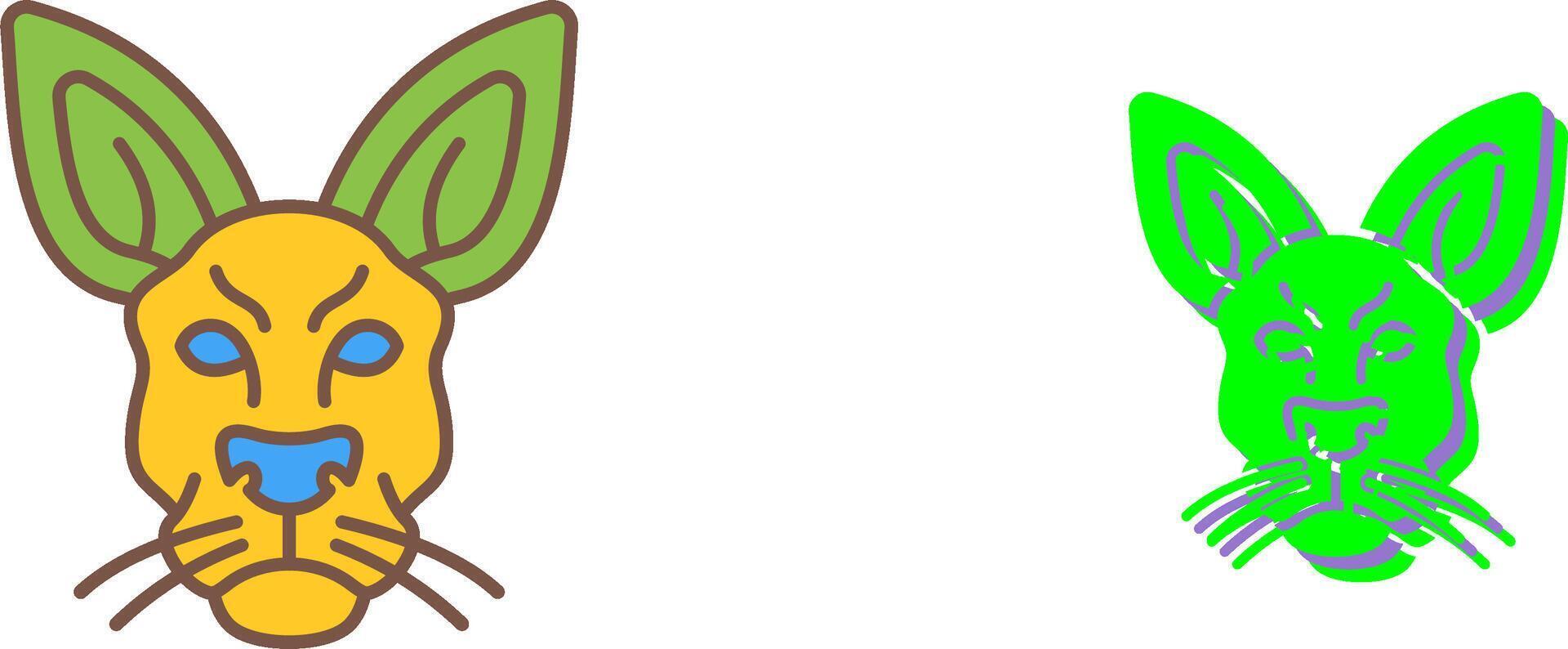 Kangaroo Icon Design vector