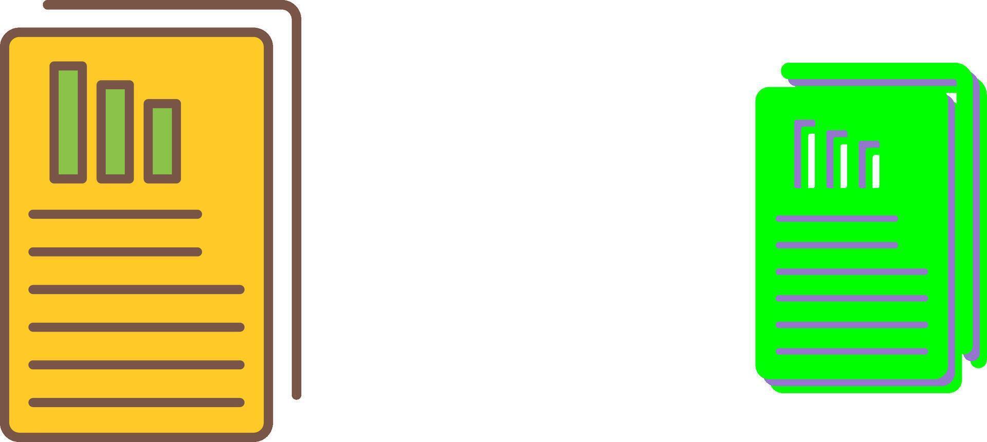 Reports Icon Design vector
