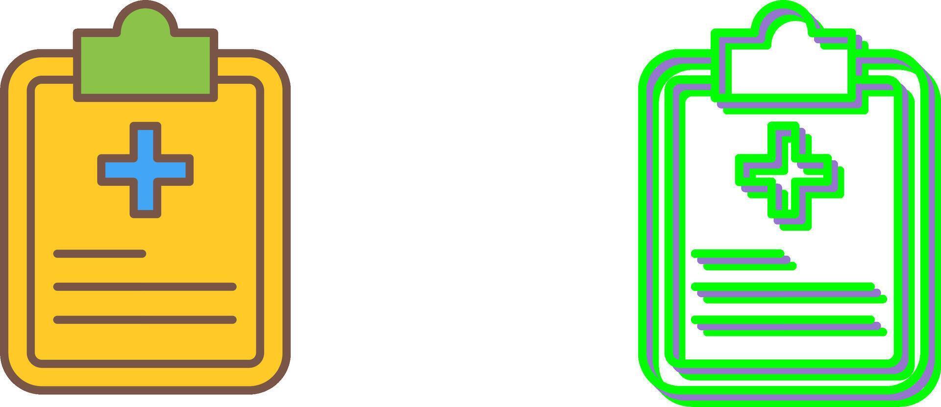 Prescription Icon Design vector