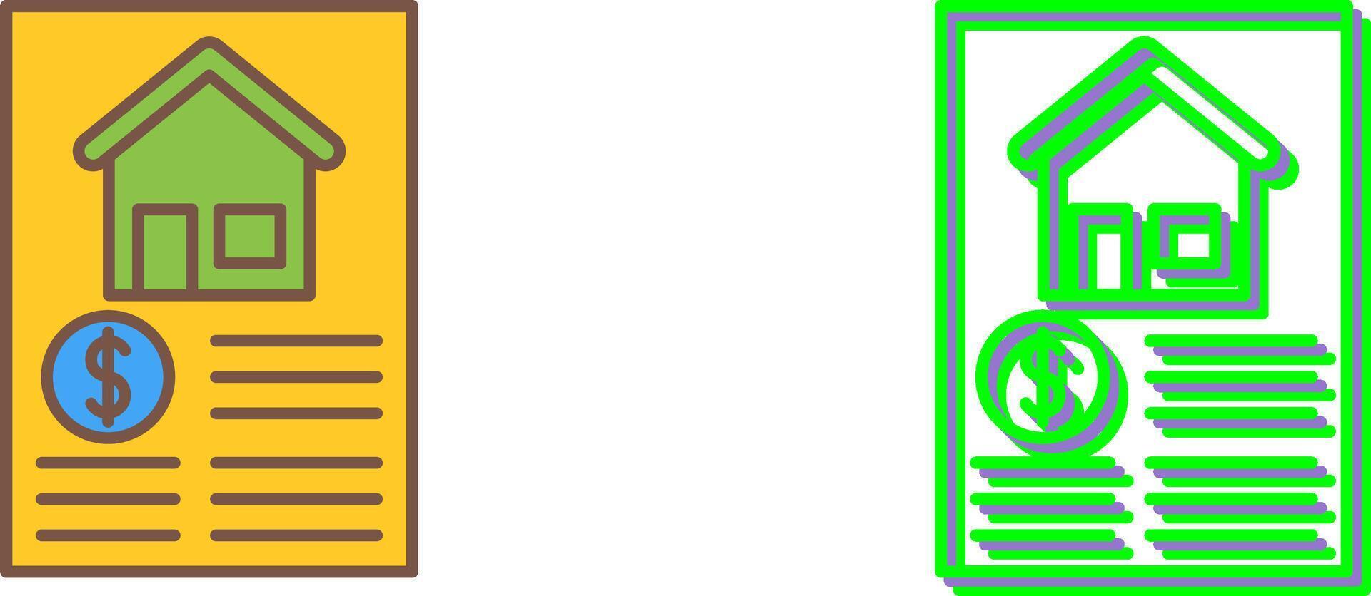 Document Icon Design vector
