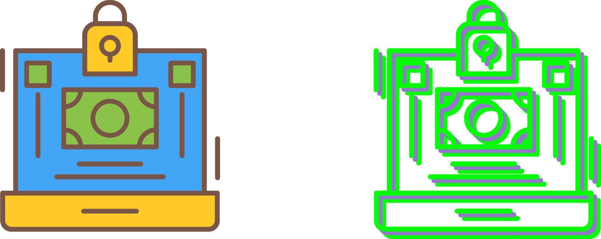 Secure Payment Icon Design vector