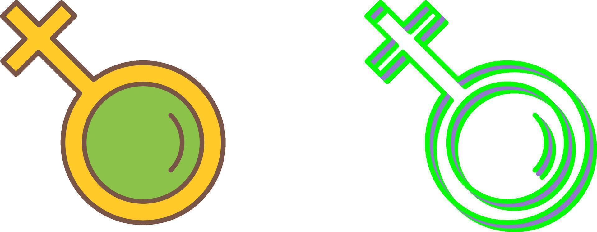 Female Icon Design vector