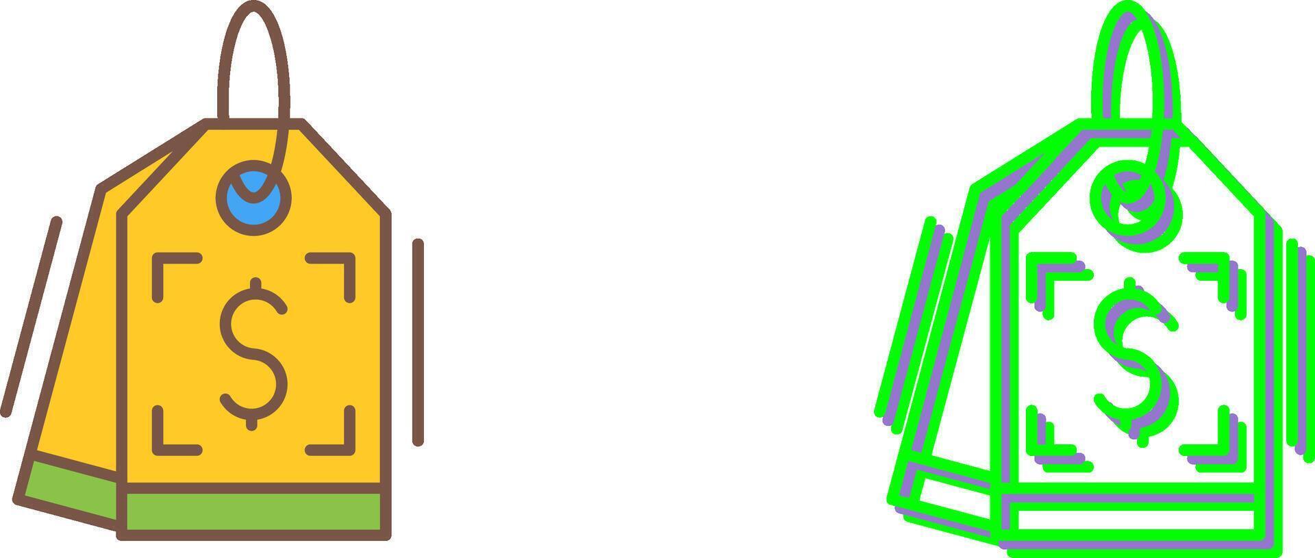 Price Tag Icon Design vector