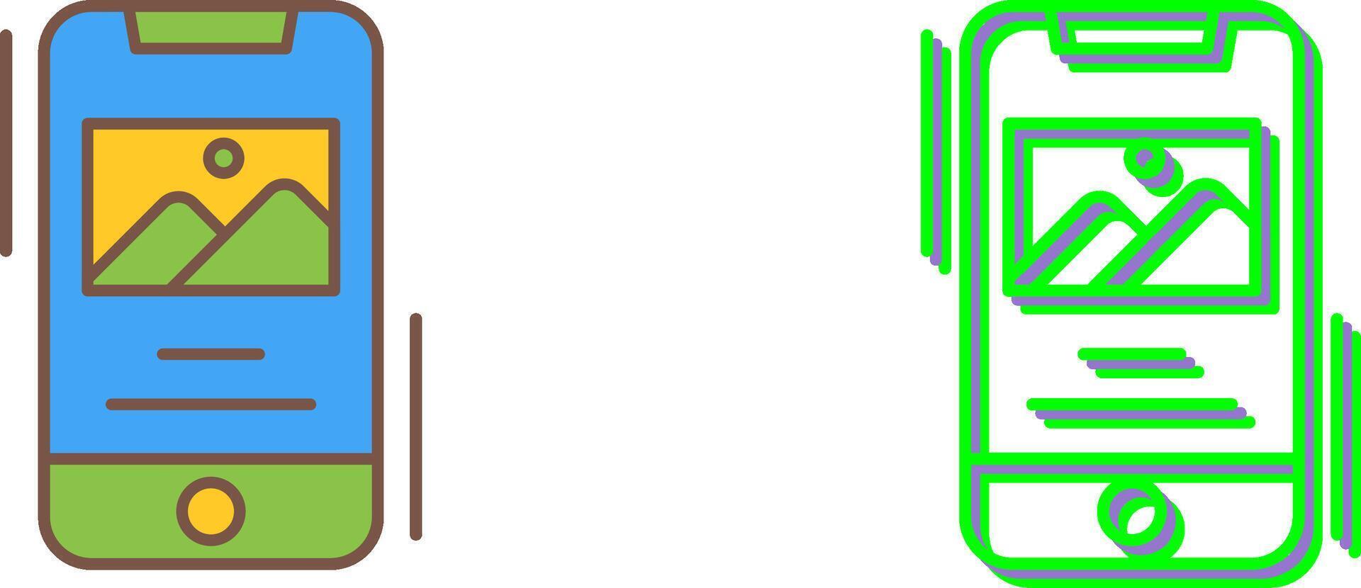Gallery Icon Design vector
