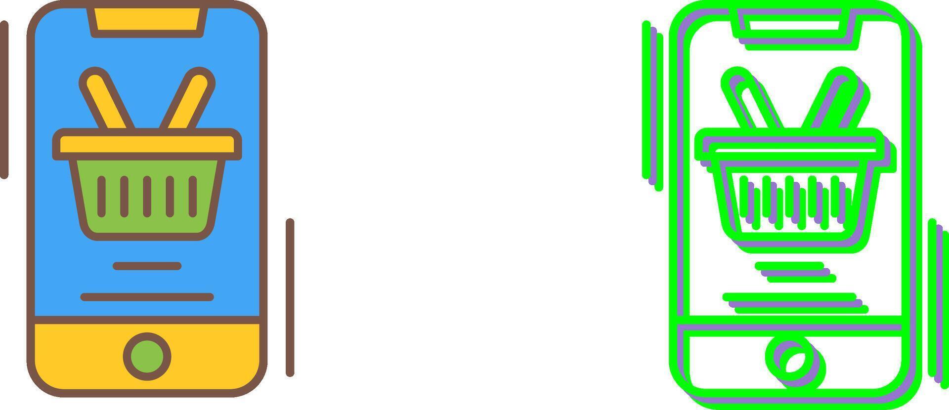 Basket Icon Design vector