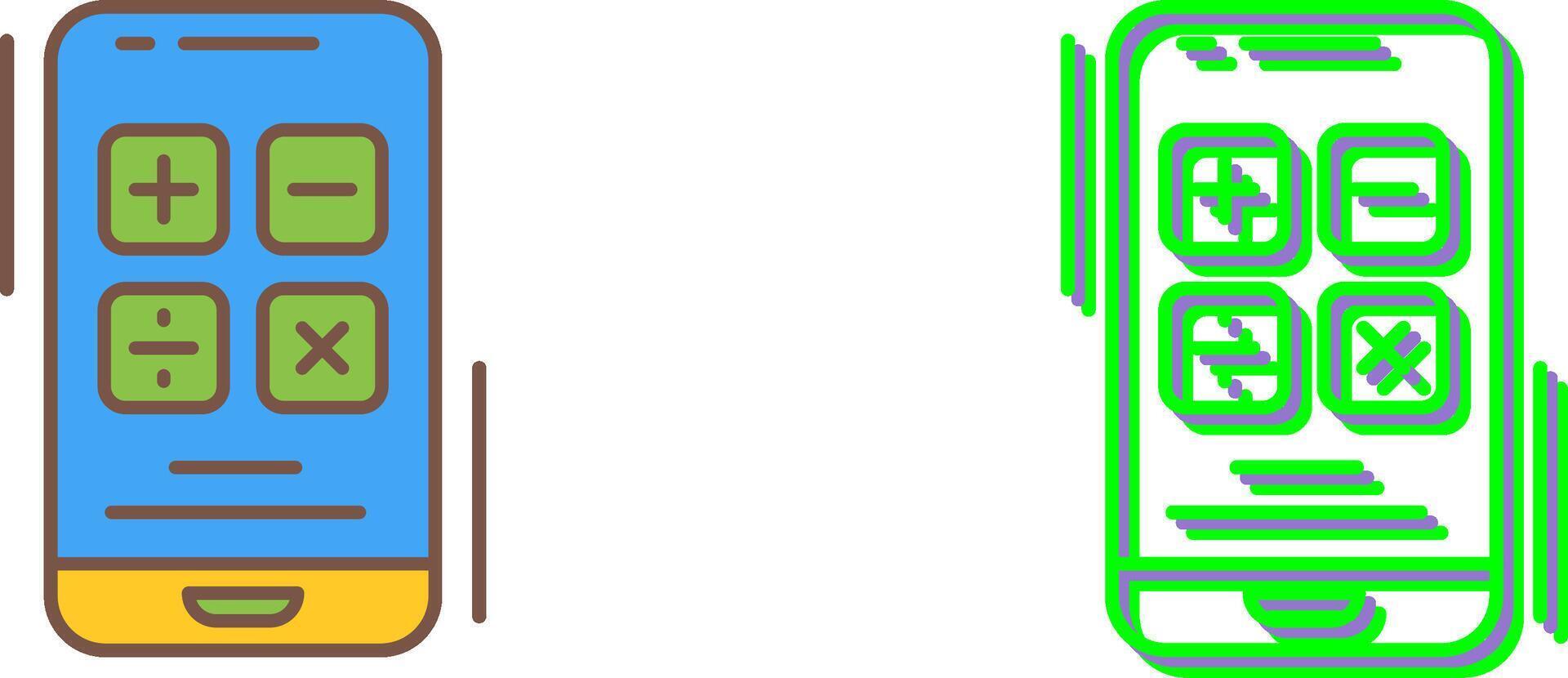 Calculator Icon Design vector