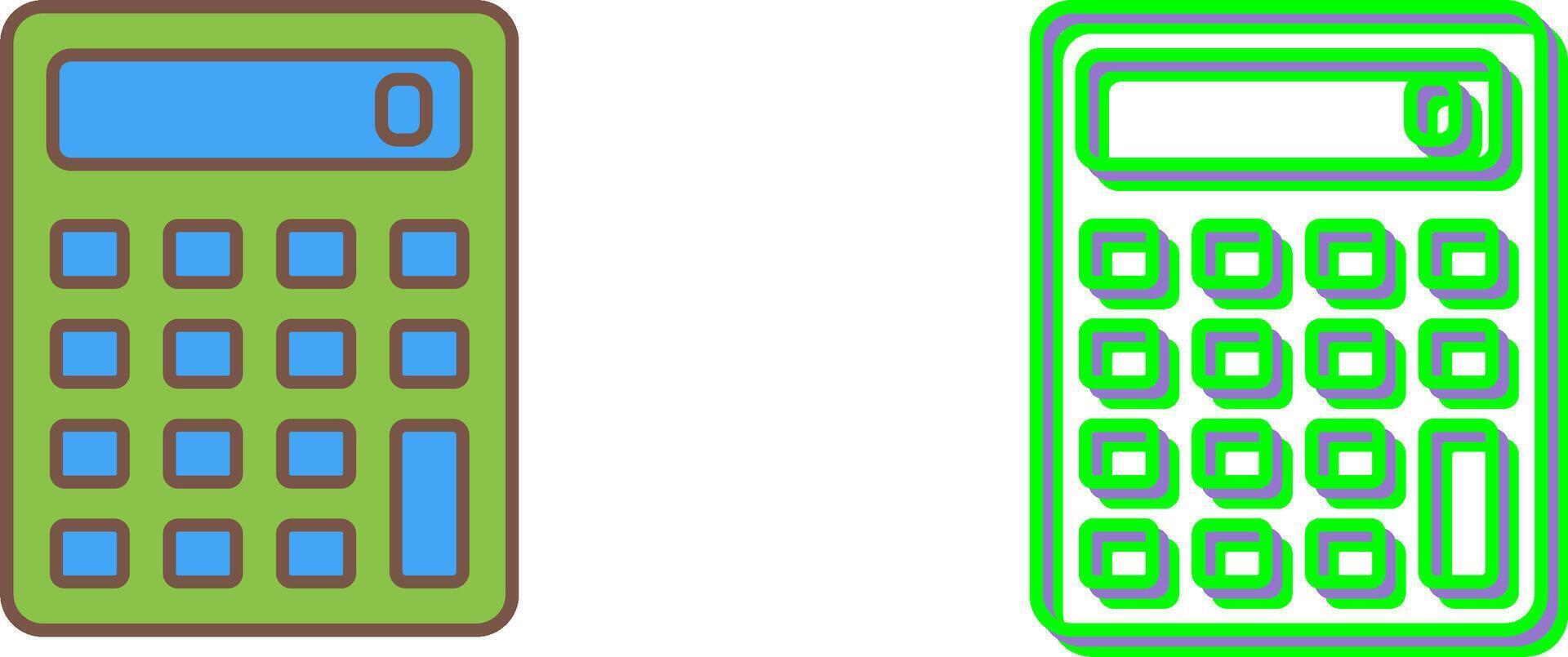 Calculator Icon Design vector