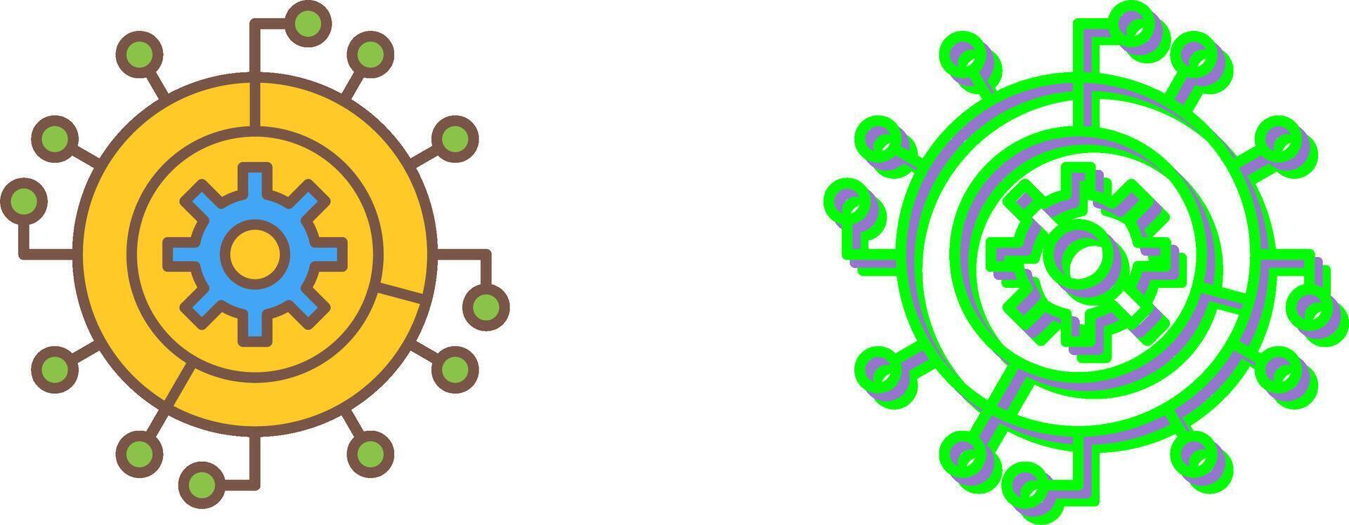 Progress Icon Design vector