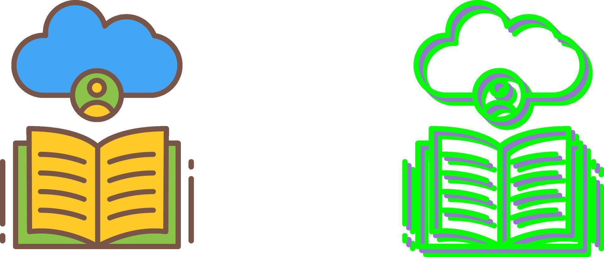 Book Icon Design vector