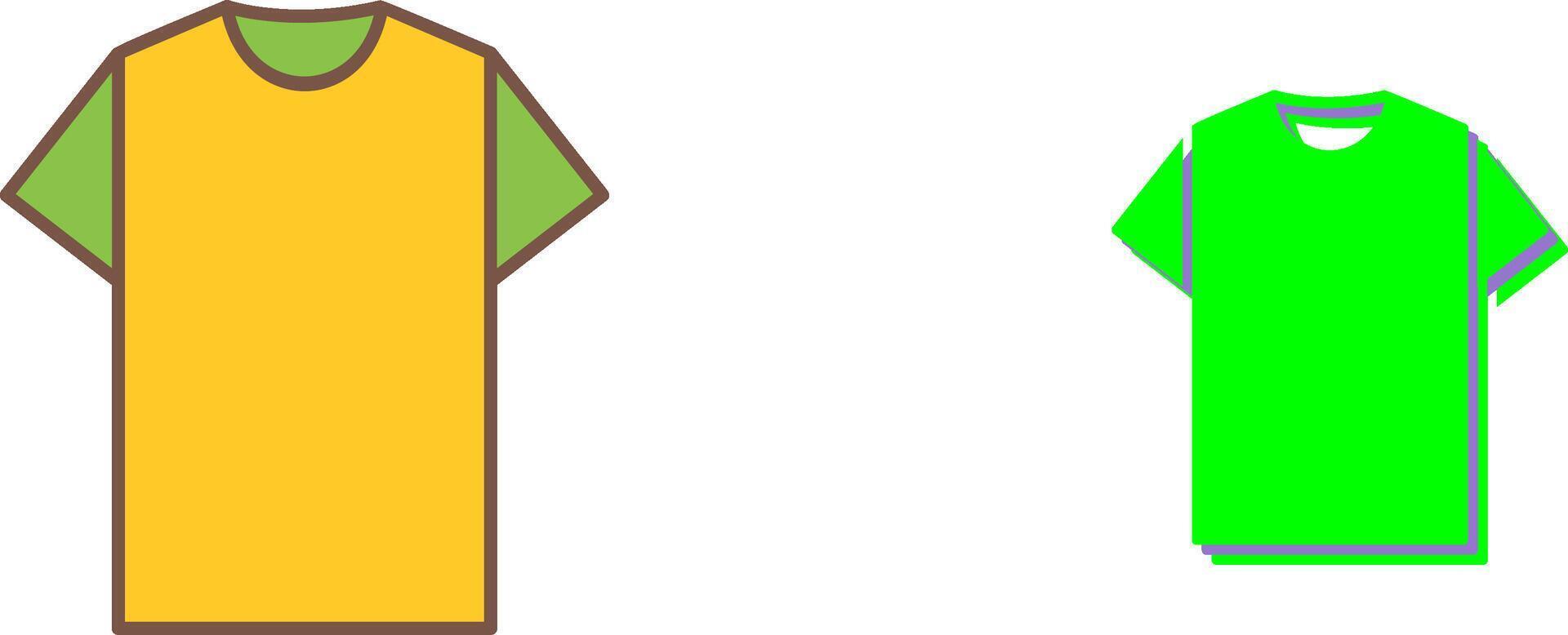 Plain T Shirt Icon Design vector
