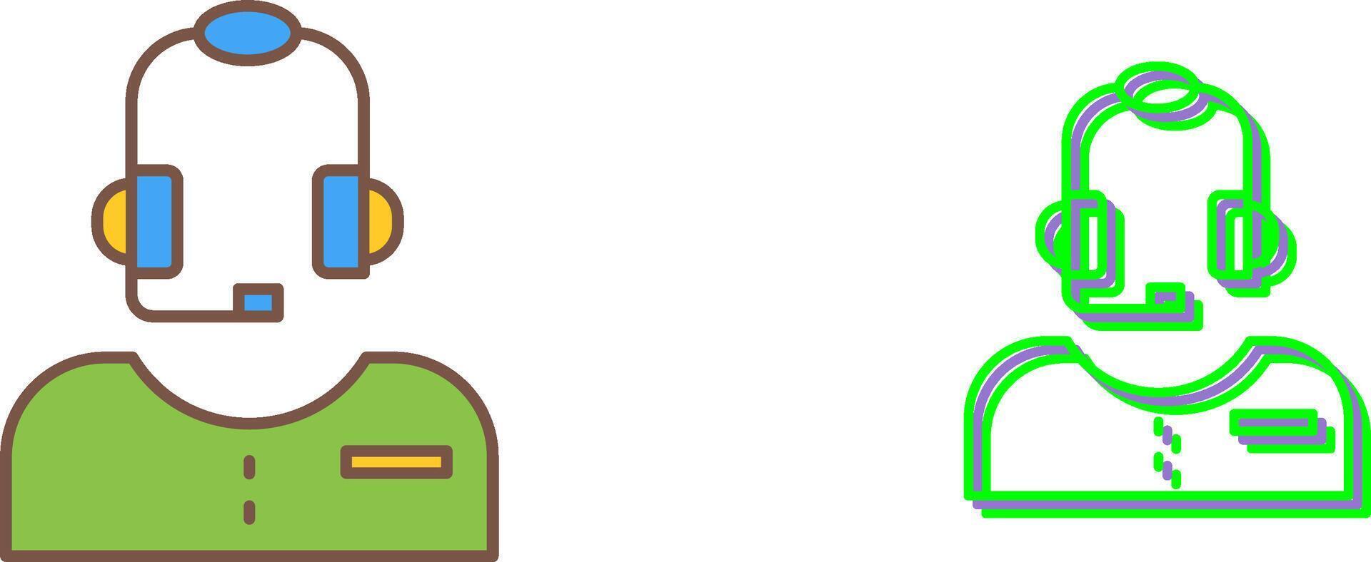 Customer Service Icon Design vector